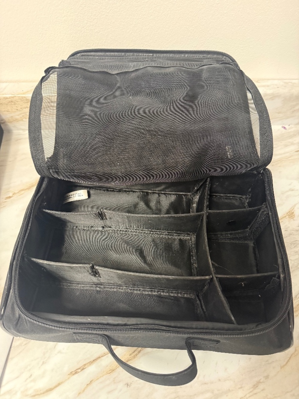 Chanel Beaute Black Cosmetic Case